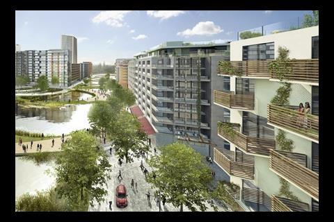 Stratford City CAD image